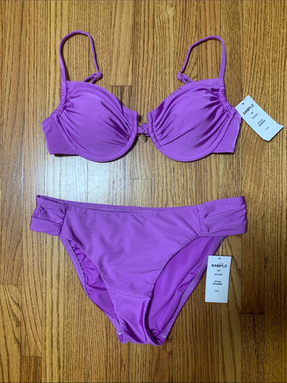 Sunshine 79 swimsuit - lilac underwire bikini set, purple violet bathing suit